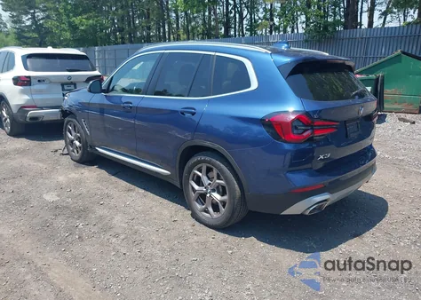 2024 BMW X3 Sdrive30I from USA, damaged, VIN WBX47DP00RN262419